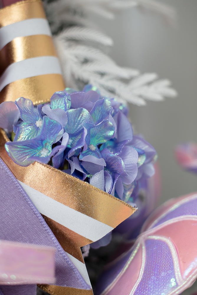 Lavender Iridescent Hydrangea Stem - Greenery Market86305LV