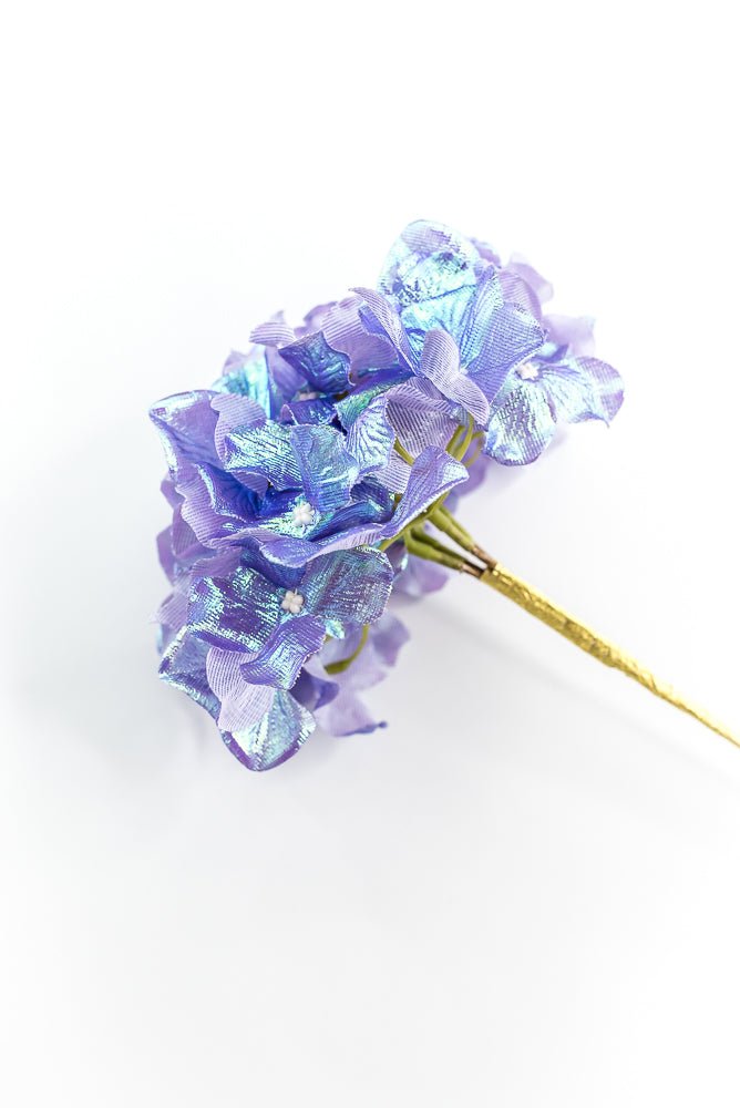 Lavender Iridescent Hydrangea Stem - Greenery Market86305LV