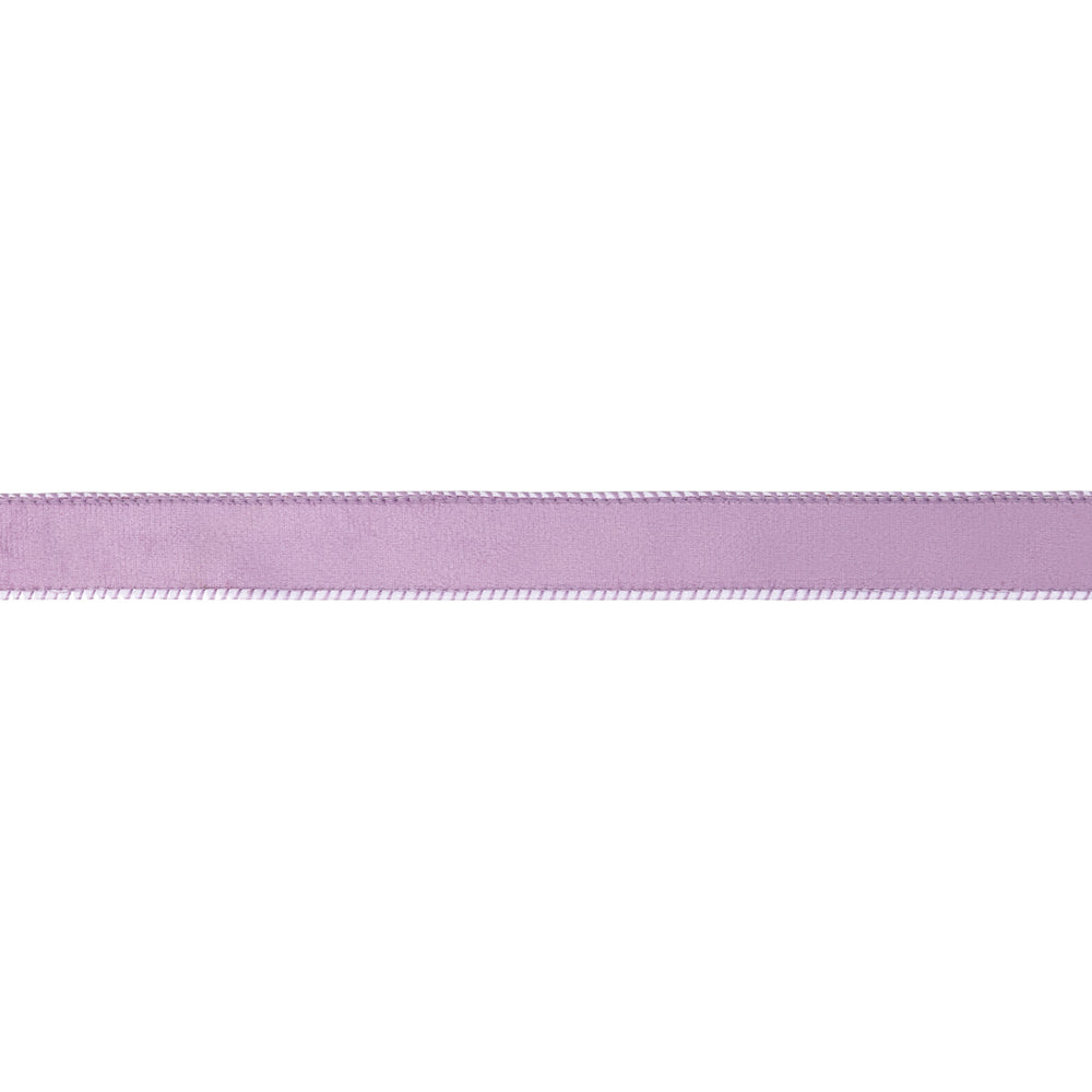 Lavender Reversible Velvet Wired Ribbon - 1" - Greenery MarketWired Ribbon7115W-430-25E