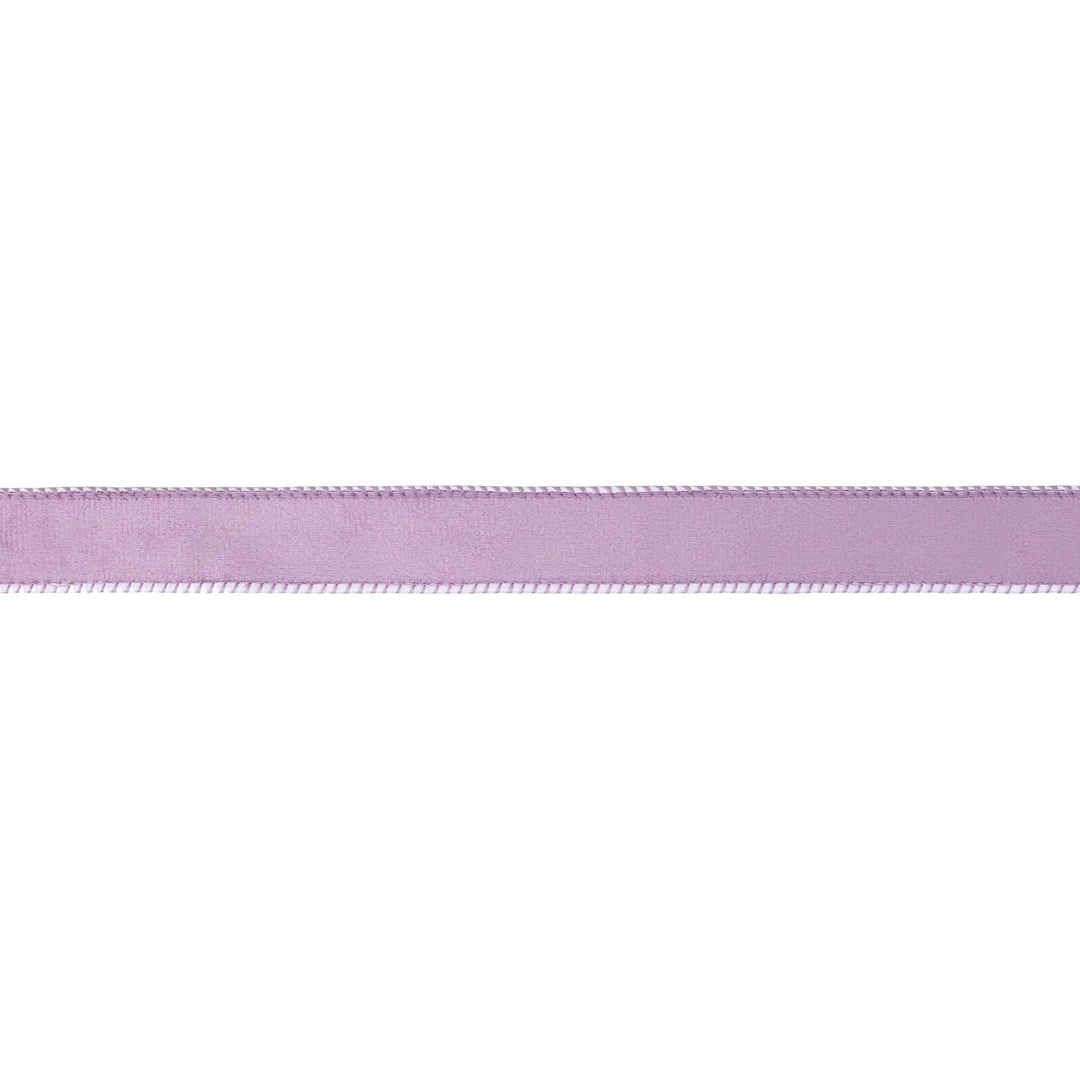Lavender Reversible Velvet Wired Ribbon - 1" - Greenery MarketWired Ribbon7115W-430-25E