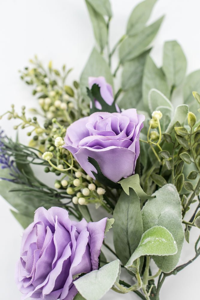 Lavender rose spray and greenery - Greenery Market84971-LV