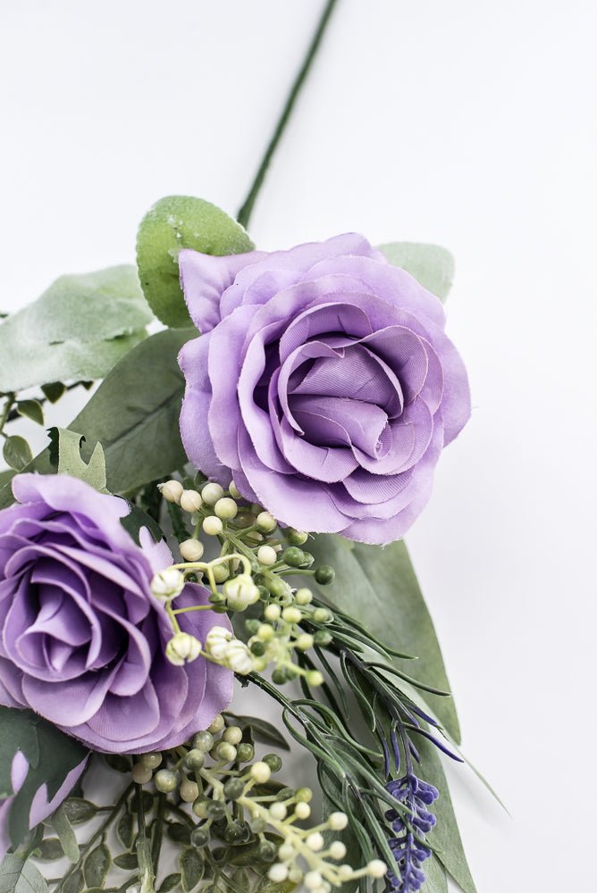 Lavender rose spray and greenery - Greenery Market84971-LV