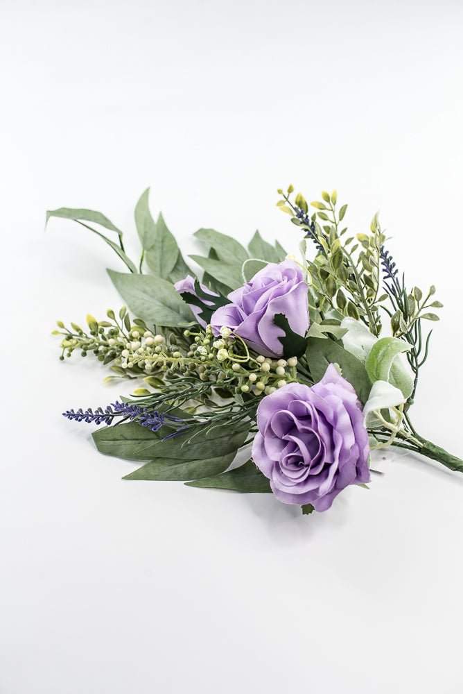 Lavender rose spray and greenery - Greenery Market84971-LV