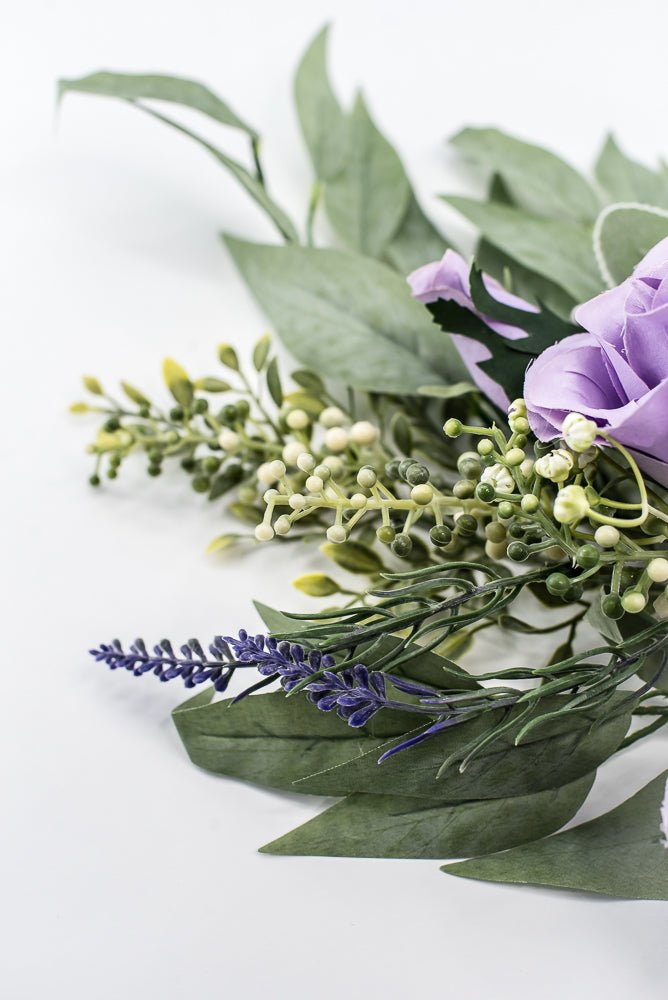 Lavender rose spray and greenery - Greenery Market84971-LV