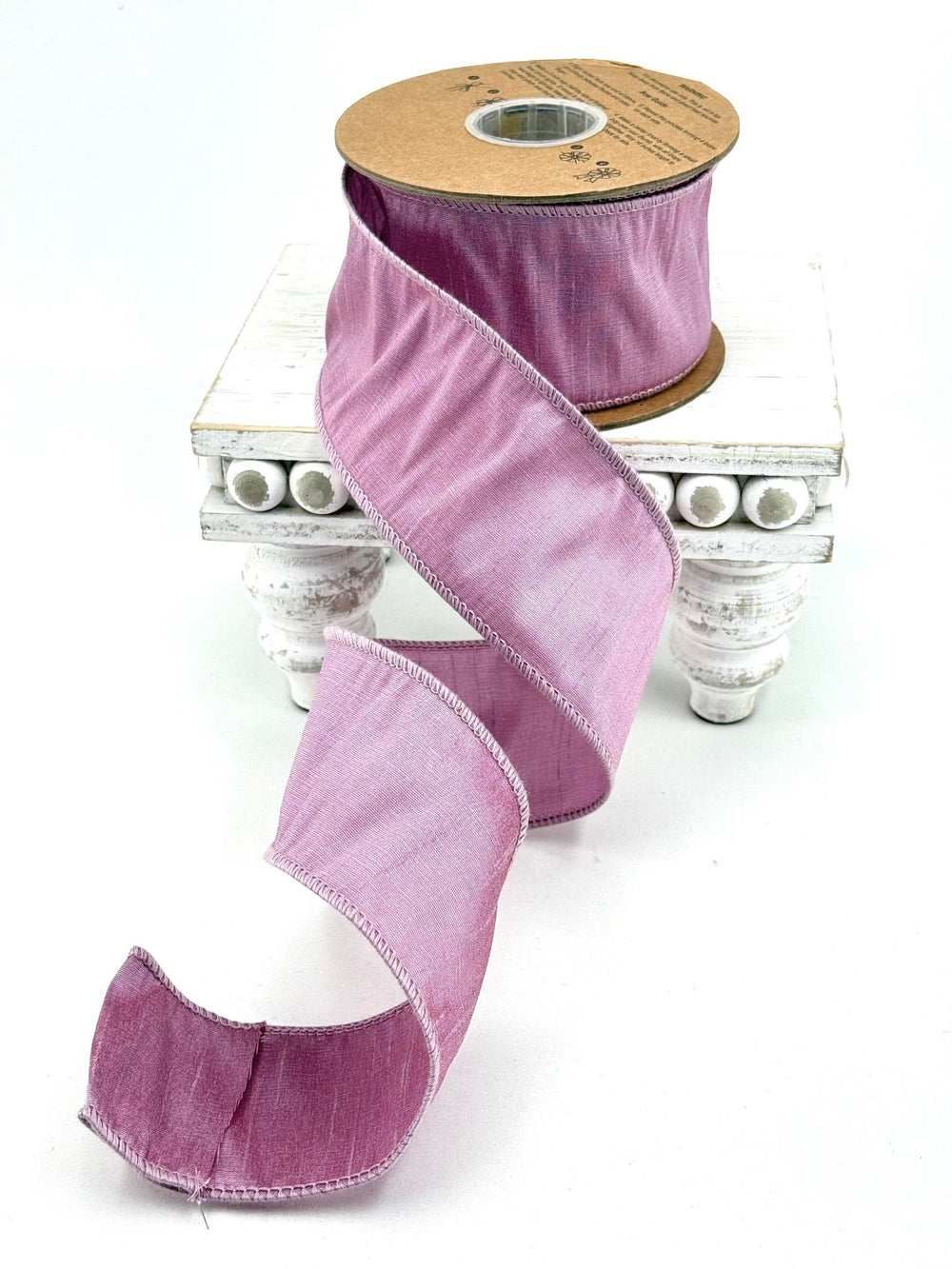 Light Purple Dupioni Wired Ribbon 2.5" - Greenery MarketWired Ribbon9100W-466-63E