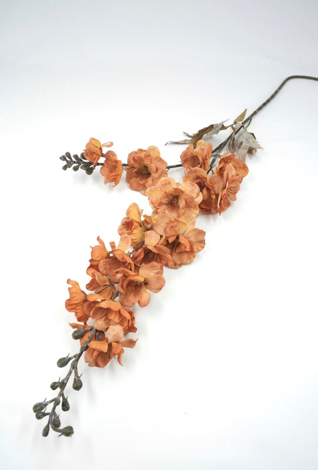 Light Warm Brown Larkspur Spray - 34" - Greenery Market2288029LB