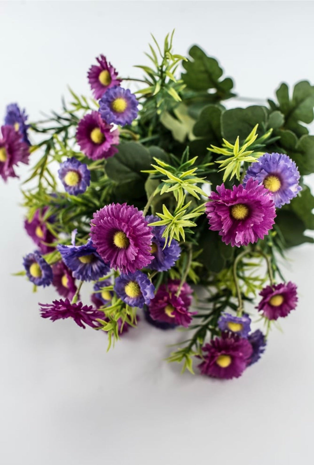 Magenta And Purple Filler Flower Bush - Greenery MarketArtificial Flora85044 - FUPU