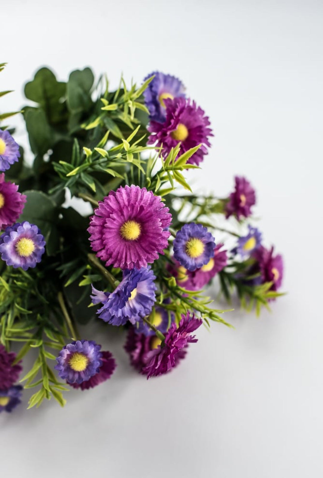 Magenta And Purple Filler Flower Bush - Greenery MarketArtificial Flora85044 - FUPU