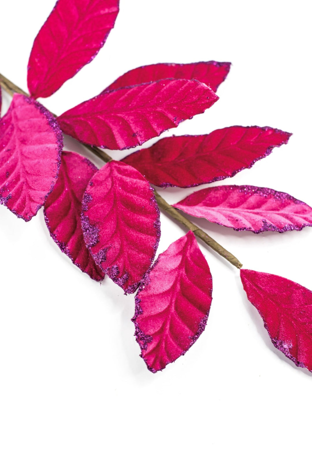 Magenta velvet magnolia leaves - Greenery Marketgreenery85361BT