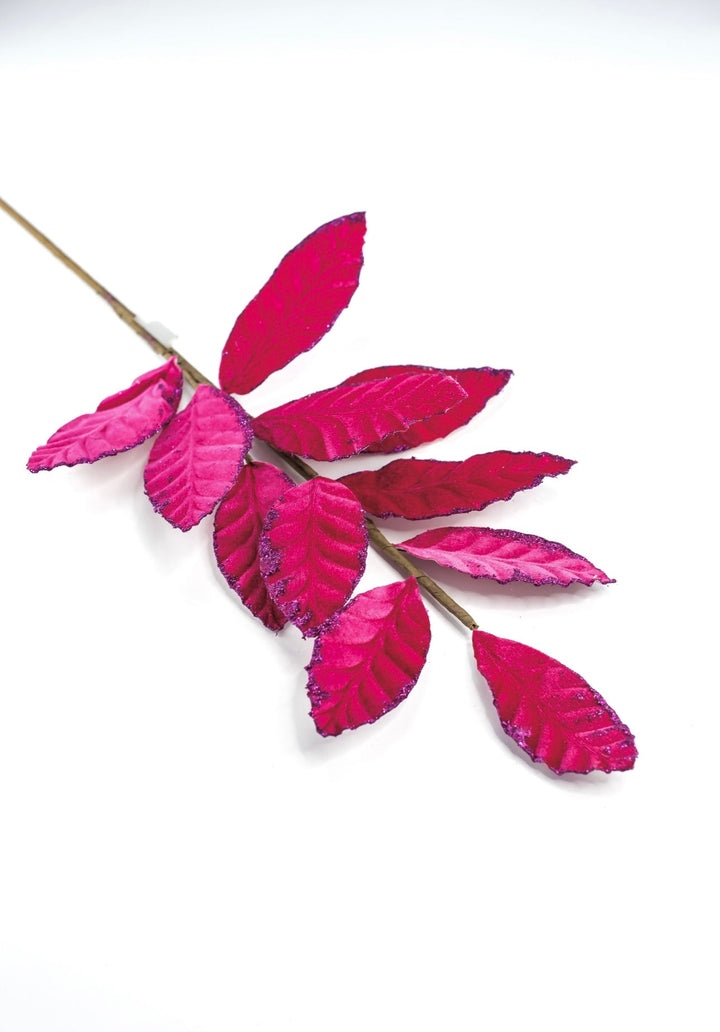 Magenta velvet magnolia leaves - Greenery Marketgreenery85361BT