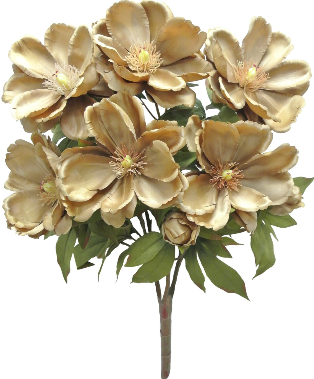 Magnolia bush - light brown - Greenery MarketArtificial Flora52371 - LTBRN