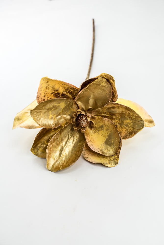 Magnolia stem - gold - Greenery Marketartificial flowersXG943-GO