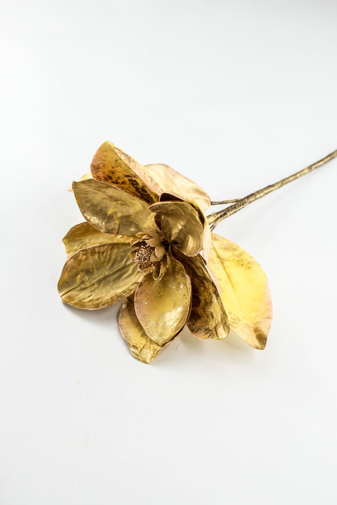 Magnolia stem - gold - Greenery Marketartificial flowersXG943-GO