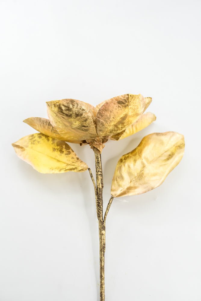 Magnolia stem - gold - Greenery Marketartificial flowersXG943-GO