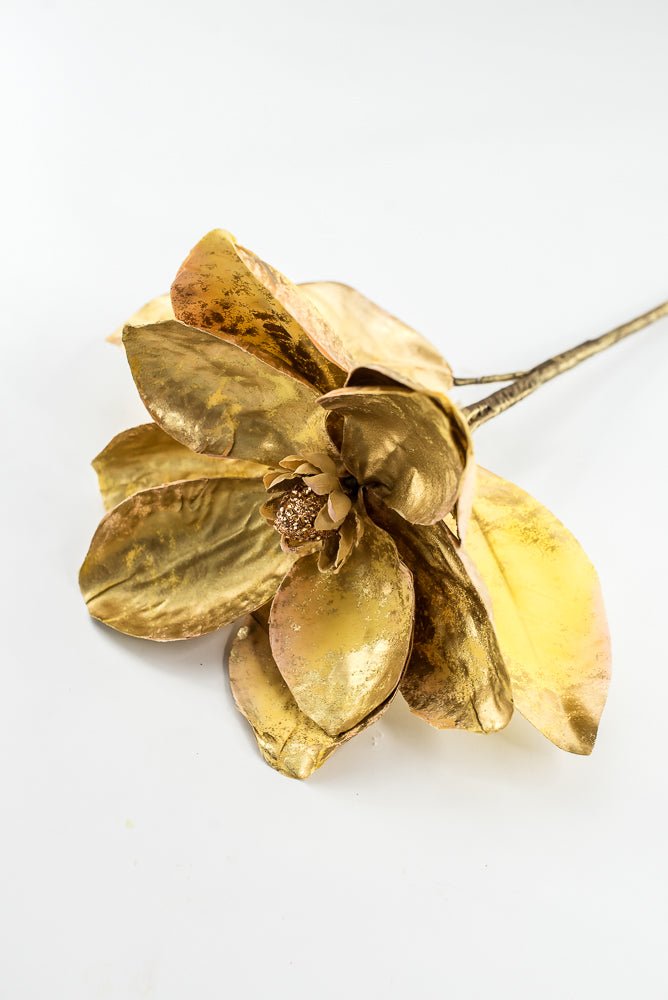 Magnolia stem - gold - Greenery Marketartificial flowersXG943-GO