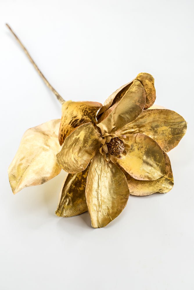 Magnolia stem - gold - Greenery Marketartificial flowersXG943-GO