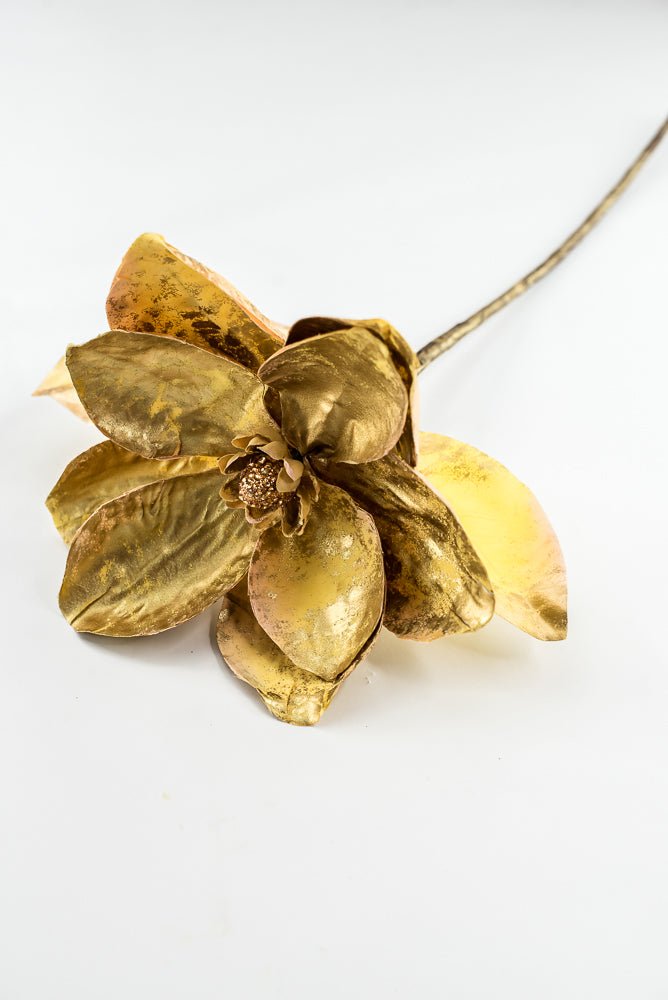 Magnolia stem - gold - Greenery Marketartificial flowersXG943-GO