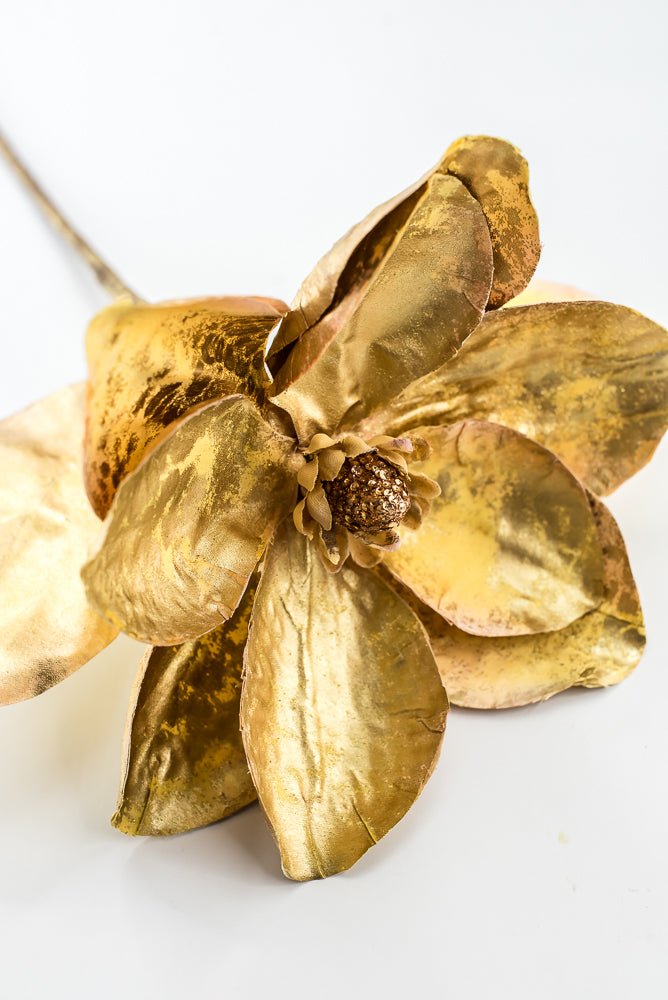 Magnolia stem - gold - Greenery Marketartificial flowersXG943-GO