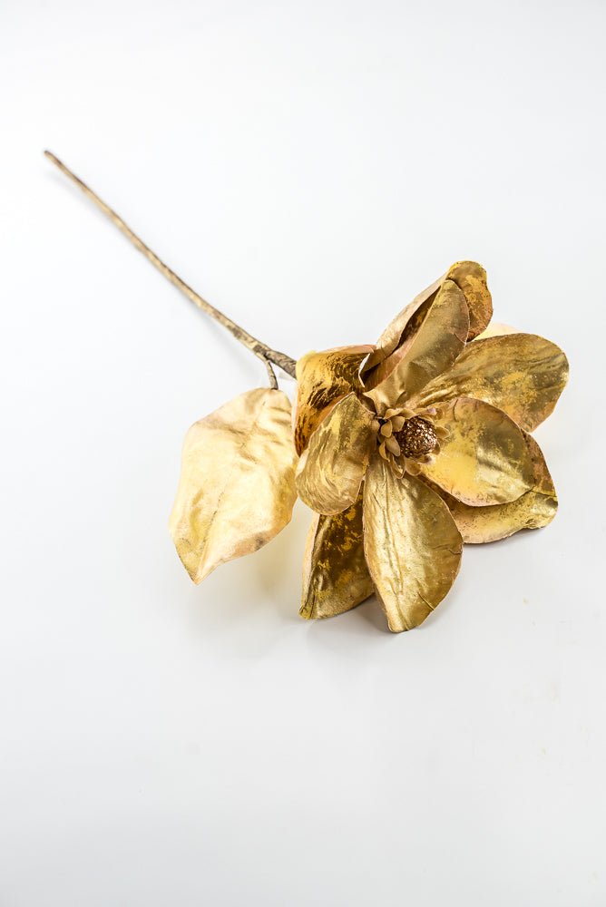 Magnolia stem - gold - Greenery Marketartificial flowersXG943-GO