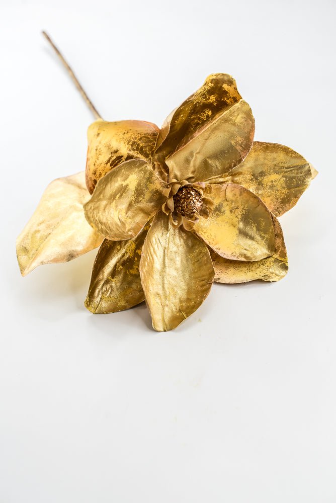 Magnolia stem - gold - Greenery Marketartificial flowersXG943-GO