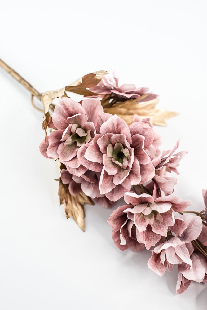 Mauve delphiniums artificial flower stem - Greenery MarketArtificial Flora85318 - MV