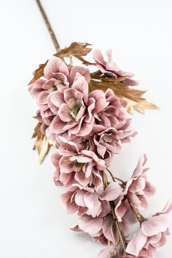 Mauve delphiniums artificial flower stem - Greenery MarketArtificial Flora85318 - MV