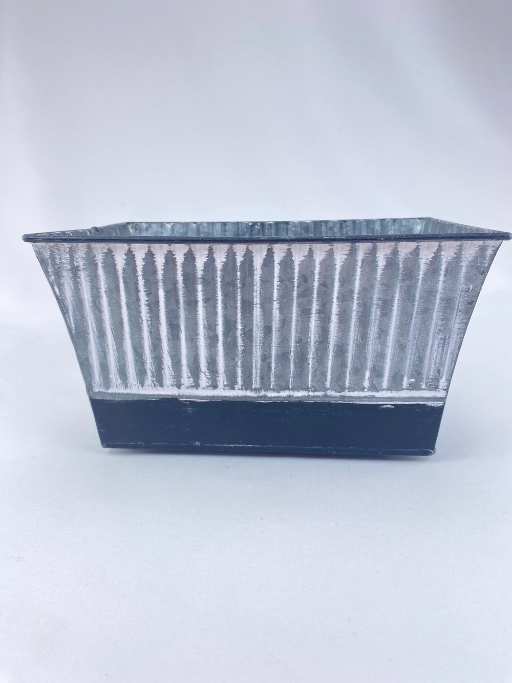 Metal And Black Rectangle Floral Container - Greenery Market151WB-S