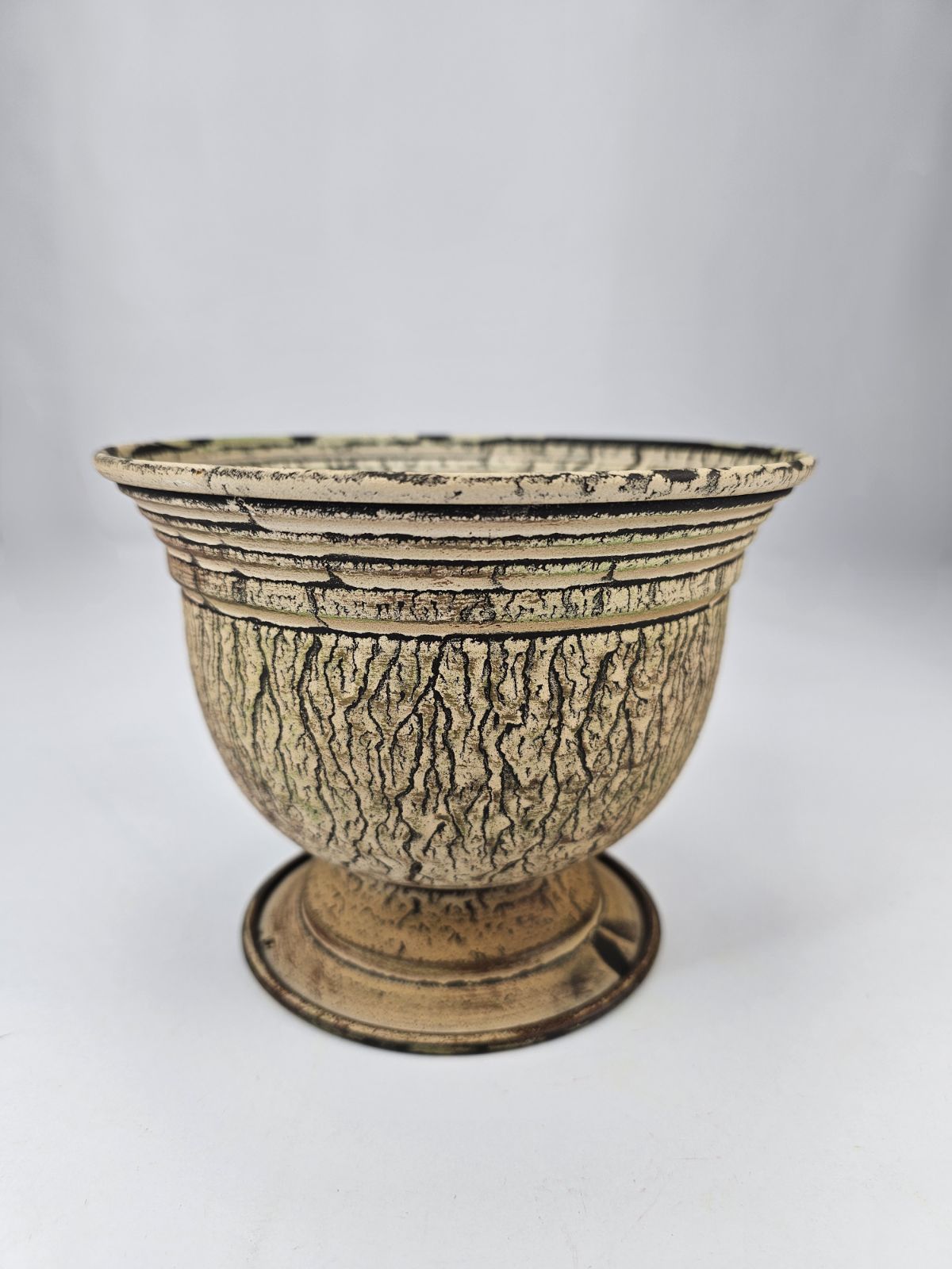 Metal compote container for floral designs - medium/large size ...
