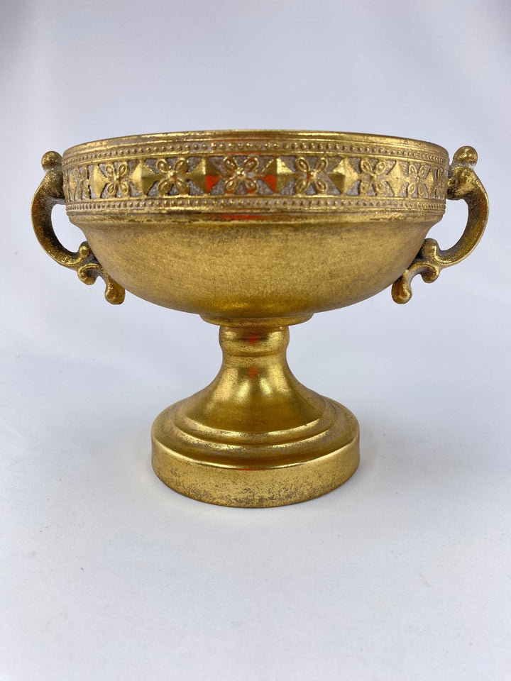 Metal Moroccan Urn Container - Gold - Greenery MarketVases43934G