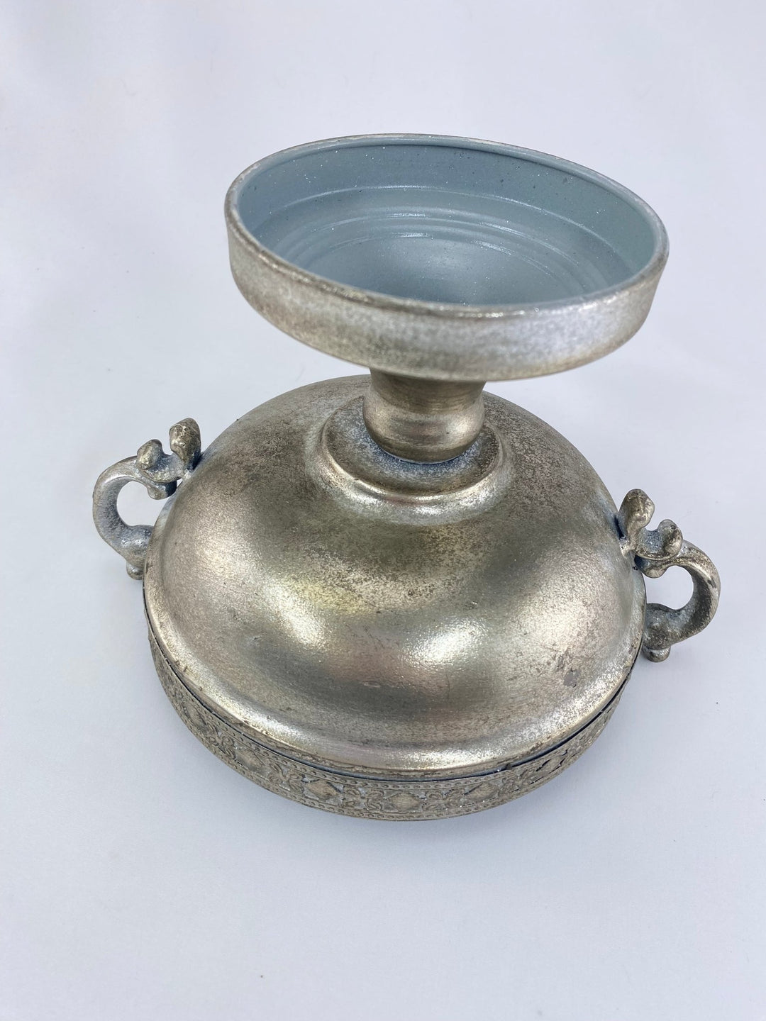 Metal Moroccan Urn Container - Silver - Greenery MarketVases43934S