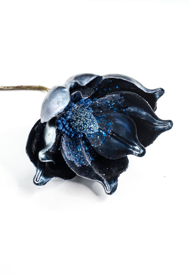 Midnight Blue Magnolia Stem - Greenery Market32161-RO.BLUE