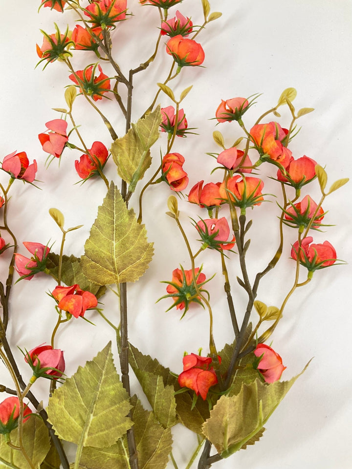 Mini Blossom Spray - Orange - Greenery Market28699