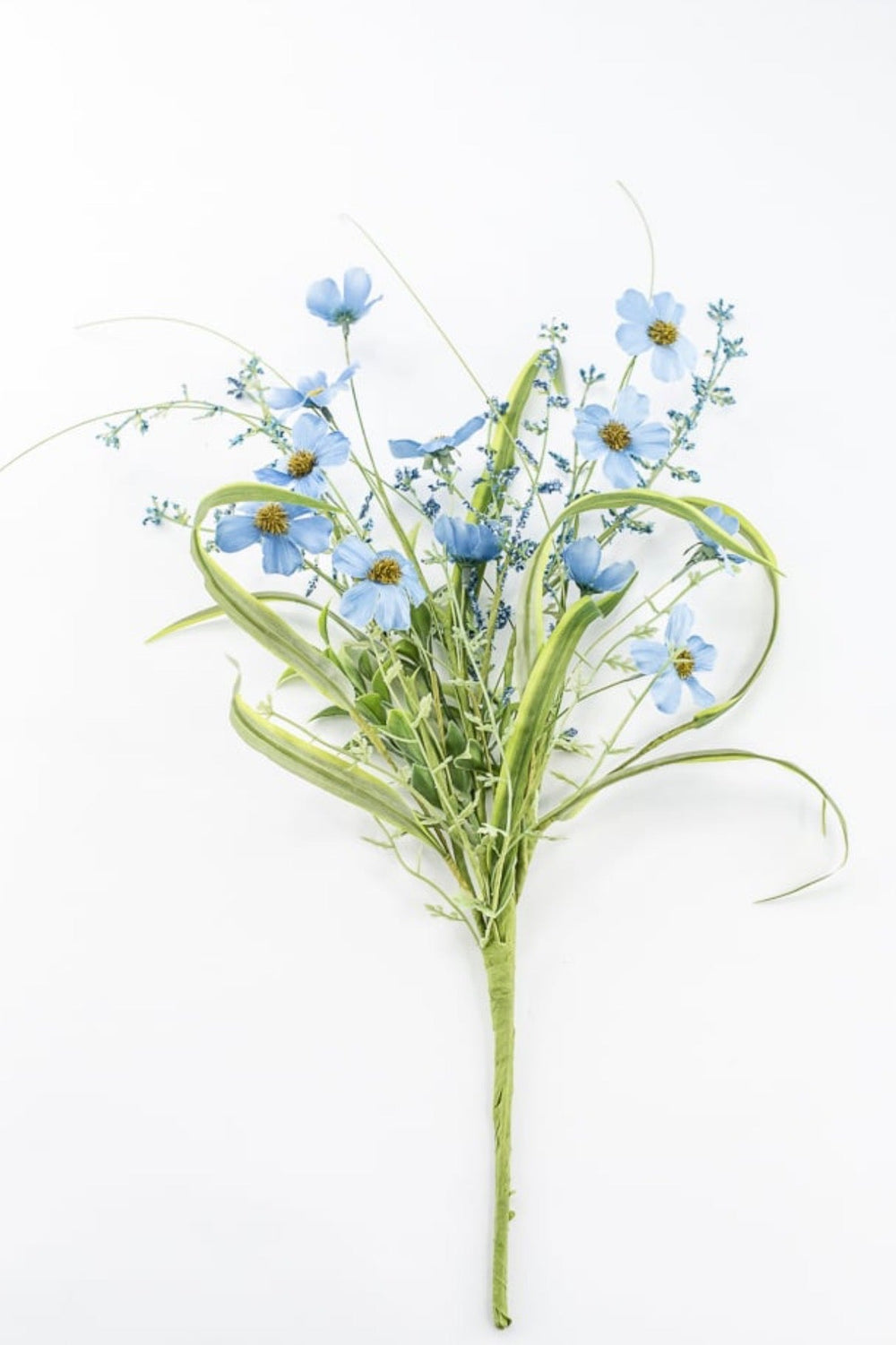 Mini, Blue Daisy Filler Bush - 21" - Greenery MarketArtificial Flowers63837BL