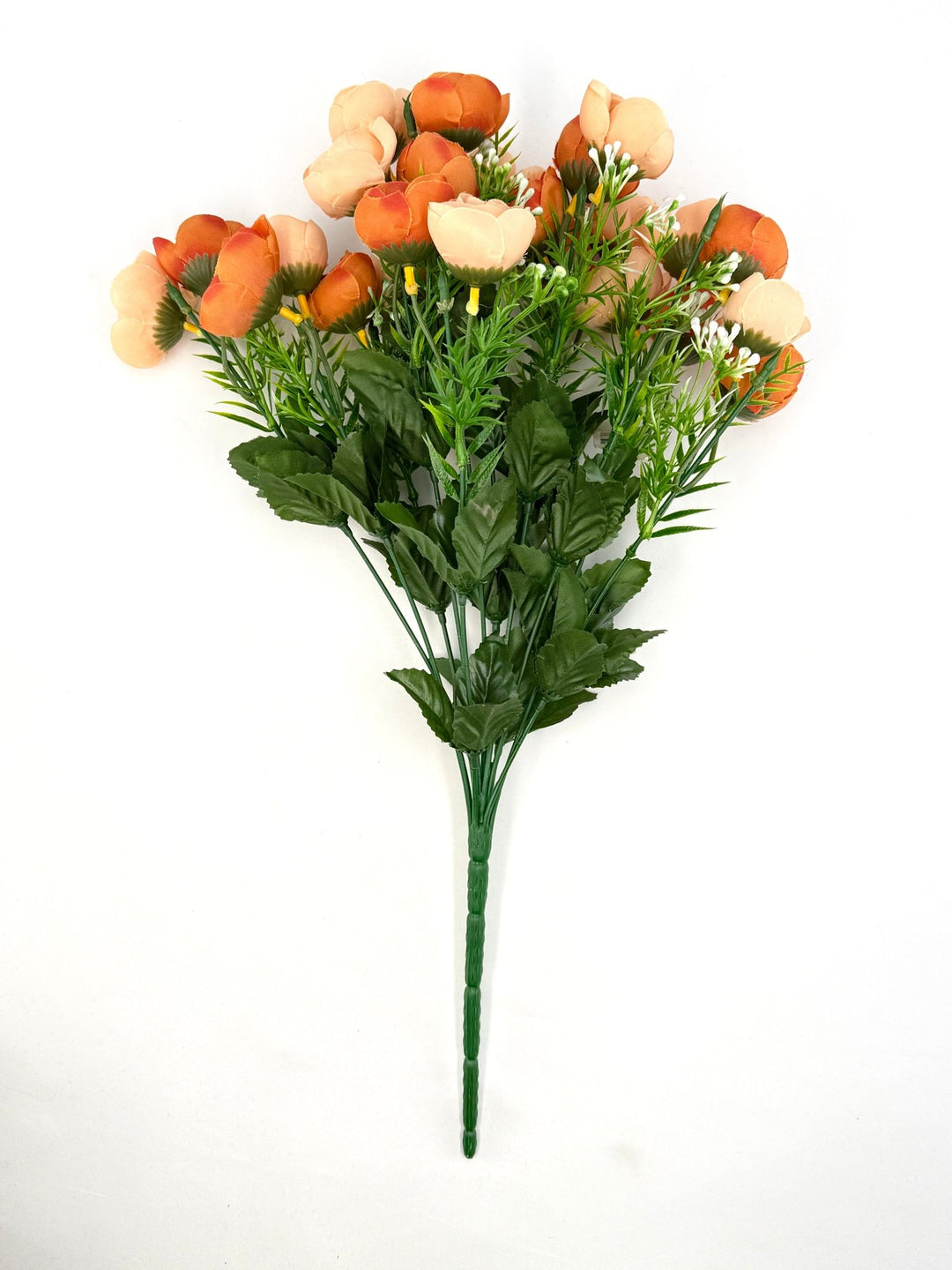 Mini Camellia Flower Bush - Creamy Orange - Greenery Marketartificial flowers37121