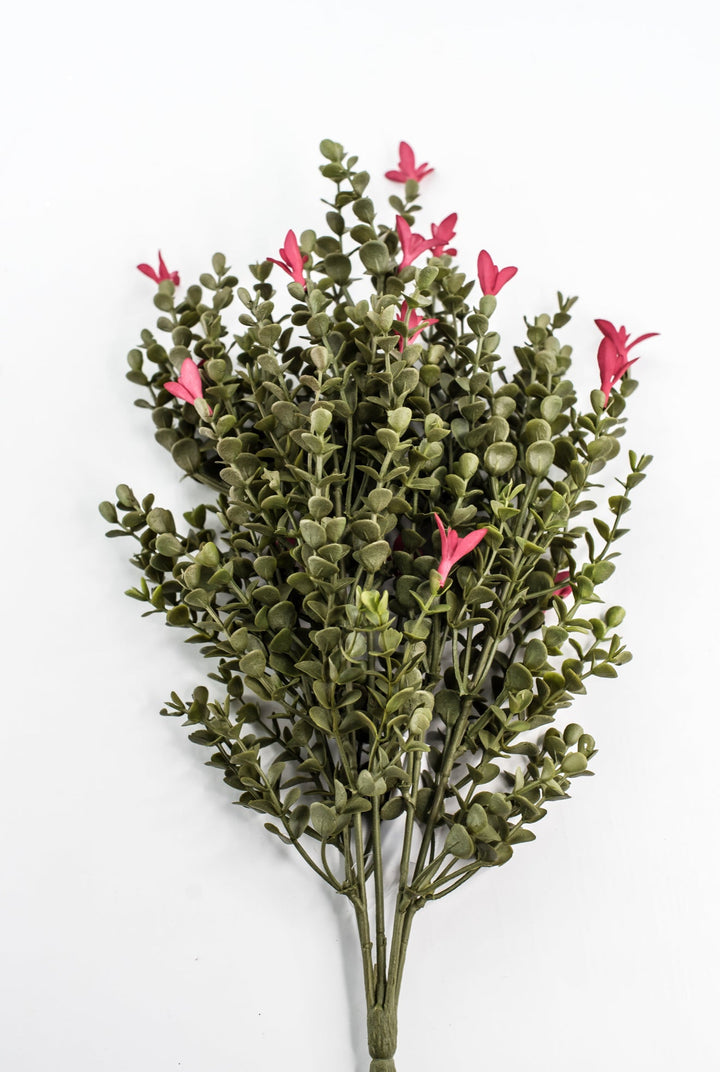 Mini Flower And Eucalyptus Bush - Greenery Market85272-RD