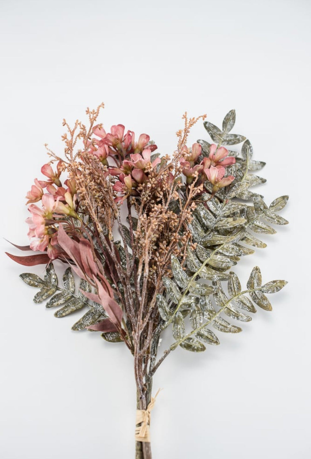 Mini flower fern bundle antique pink Greenery Market