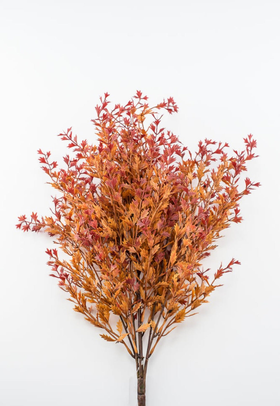 Mini oak leaf greenery bush - flame - Greenery MarketFL6316 - FL