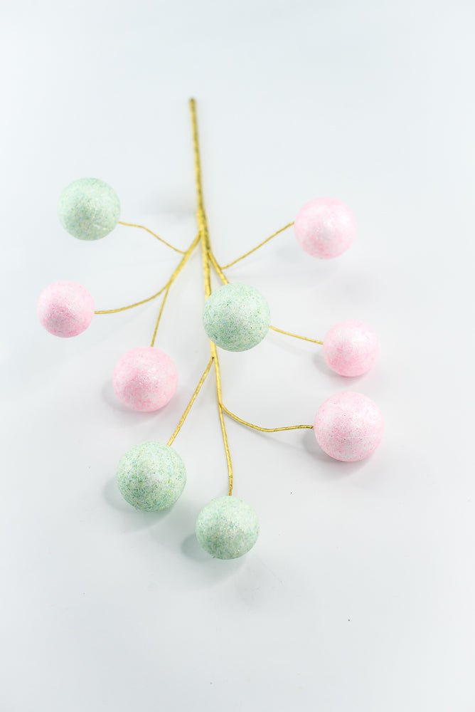 Mint and Pink Ball Spray - Exclusive - Greenery MarketGM2135MIPK