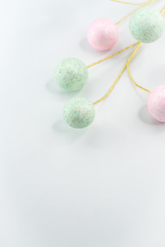 Mint and Pink Ball Spray - Exclusive - Greenery MarketGM2135MIPK
