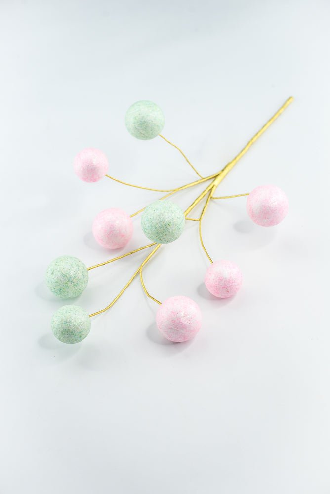 Mint and Pink Ball Spray - Exclusive - Greenery MarketGM2135MIPK