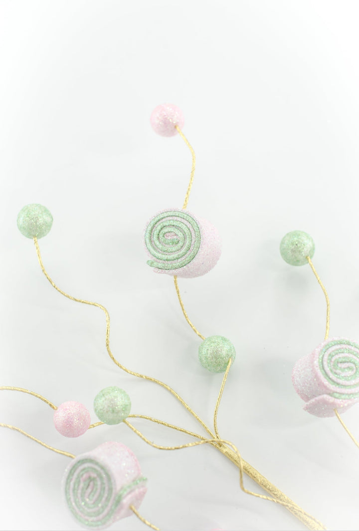Mint and Pink Candy Ball Spray - Greenery Market86299MIPK