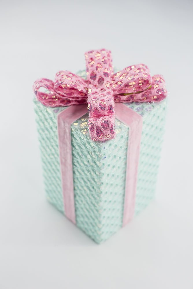 Mint and Pink Large Gift Box - Greenery Market86354MIPK
