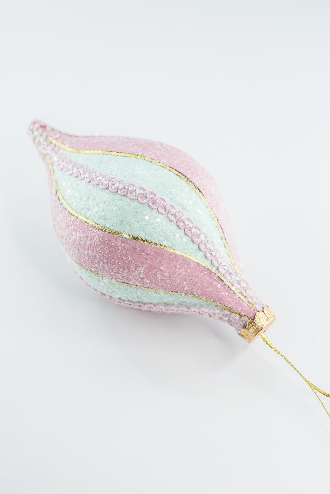 Mint and Pink Ornament Finial 9” - Greenery Market86519MIPK