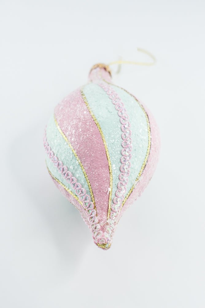 Mint and Pink Ornament Finial 9” - Greenery Market86519MIPK