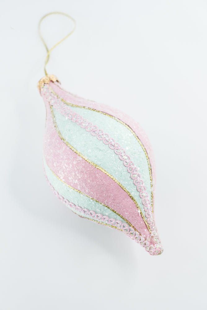 Mint and Pink Ornament Finial 9” - Greenery Market86519MIPK