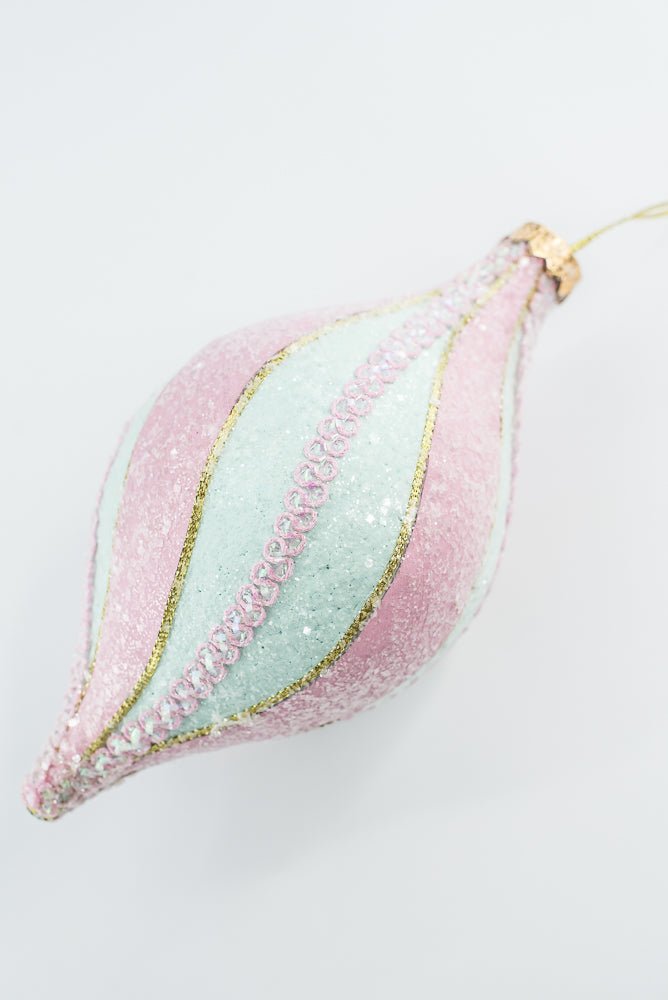Mint and Pink Ornament Finial 9” - Greenery Market86519MIPK