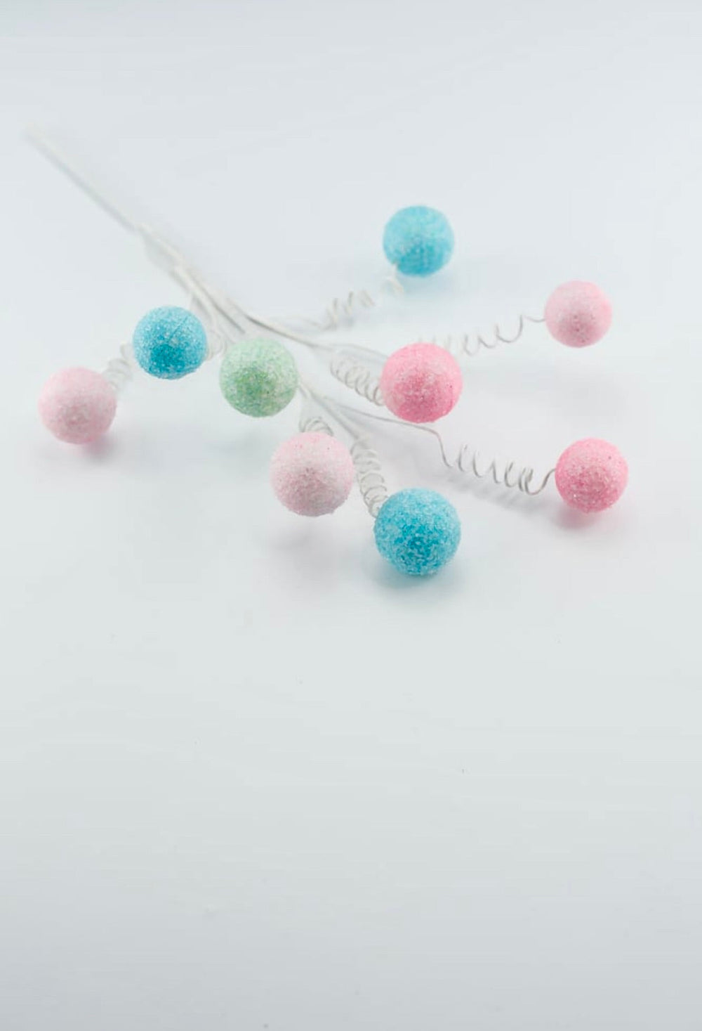 Mint, blue, and pink gum ball pick - Greenery Market85791MIBLPK