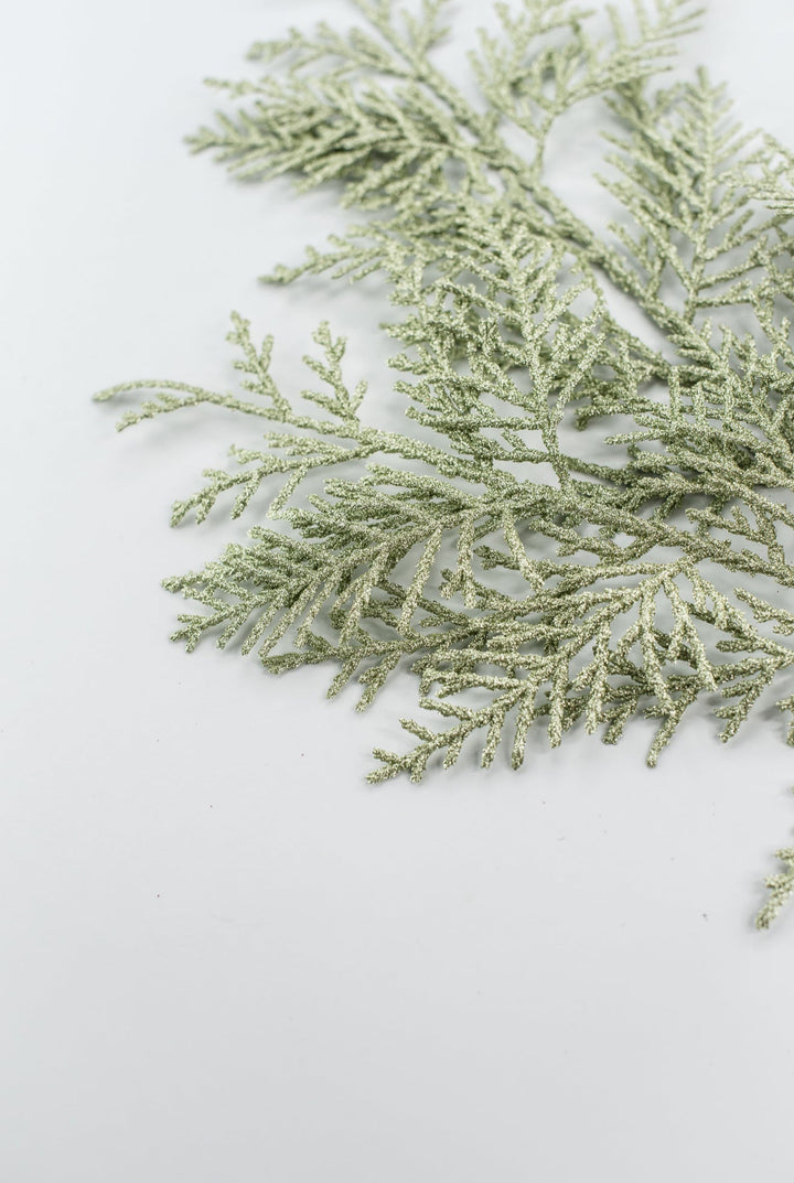 Mint Glitter Cedar Spray - Greenery Market86484MINT