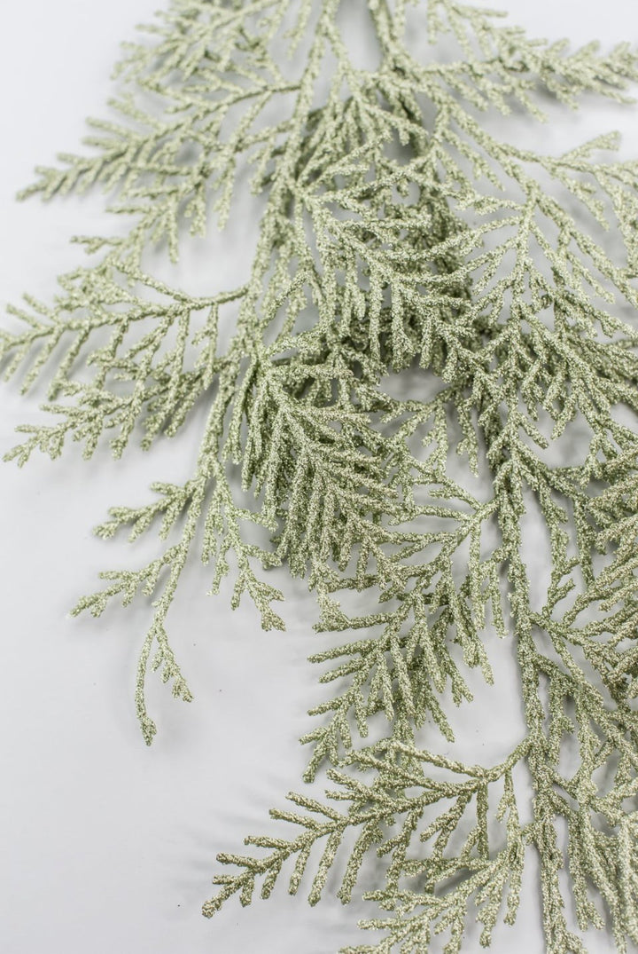 Mint Glitter Cedar Spray - Greenery Market86484MINT