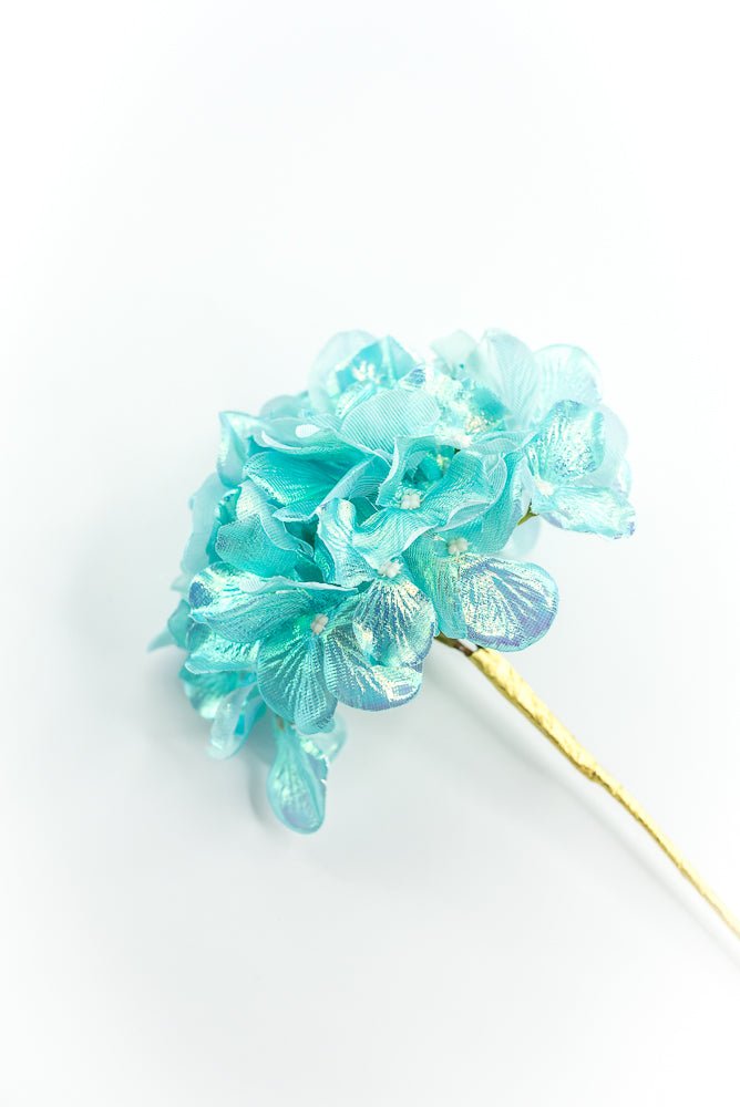 Mint Glossy Hydrangea Stem - Greenery Market86305MINT